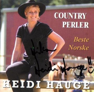 Heidi Hauge - Country Perler Beste Norske 2003 SIGNED norwegisch